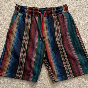 Forever 21 Rainbow Sweat Shorts